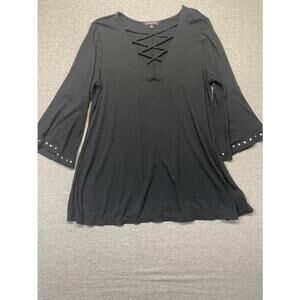 Ava and Grace XL black womens shirt